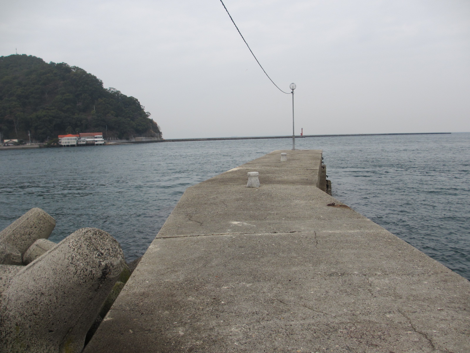 愛媛県北条港の釣りポイント